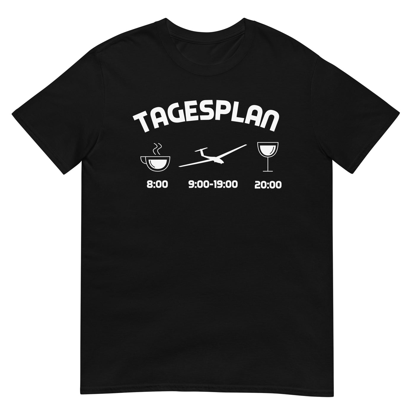 Tagesplan - - T-Shirt (Unisex) berge xxx yyy zzz Black