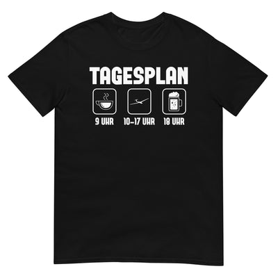 Tagesplan - - T-Shirt (Unisex) berge xxx yyy zzz Black