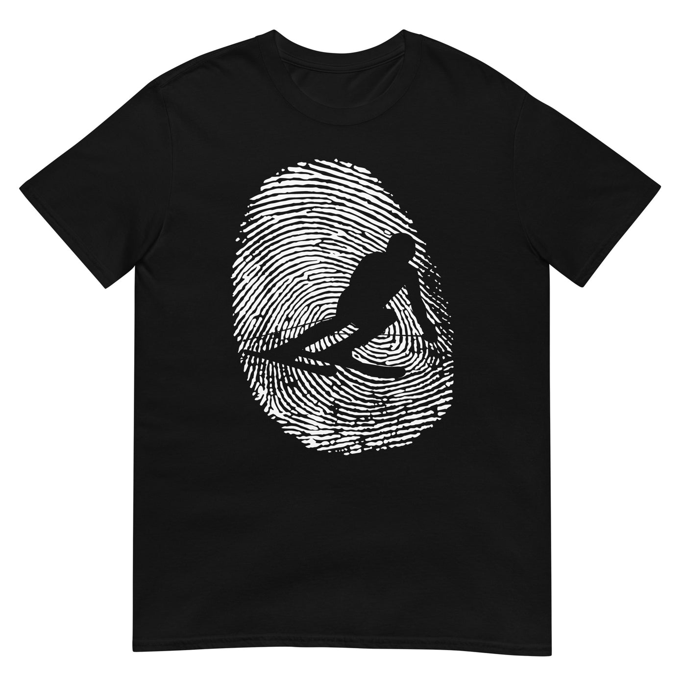 Thumb_Print_-_Skifahren_-_(SK) - T-Shirt (Unisex) klettern ski xxx yyy zzz Black