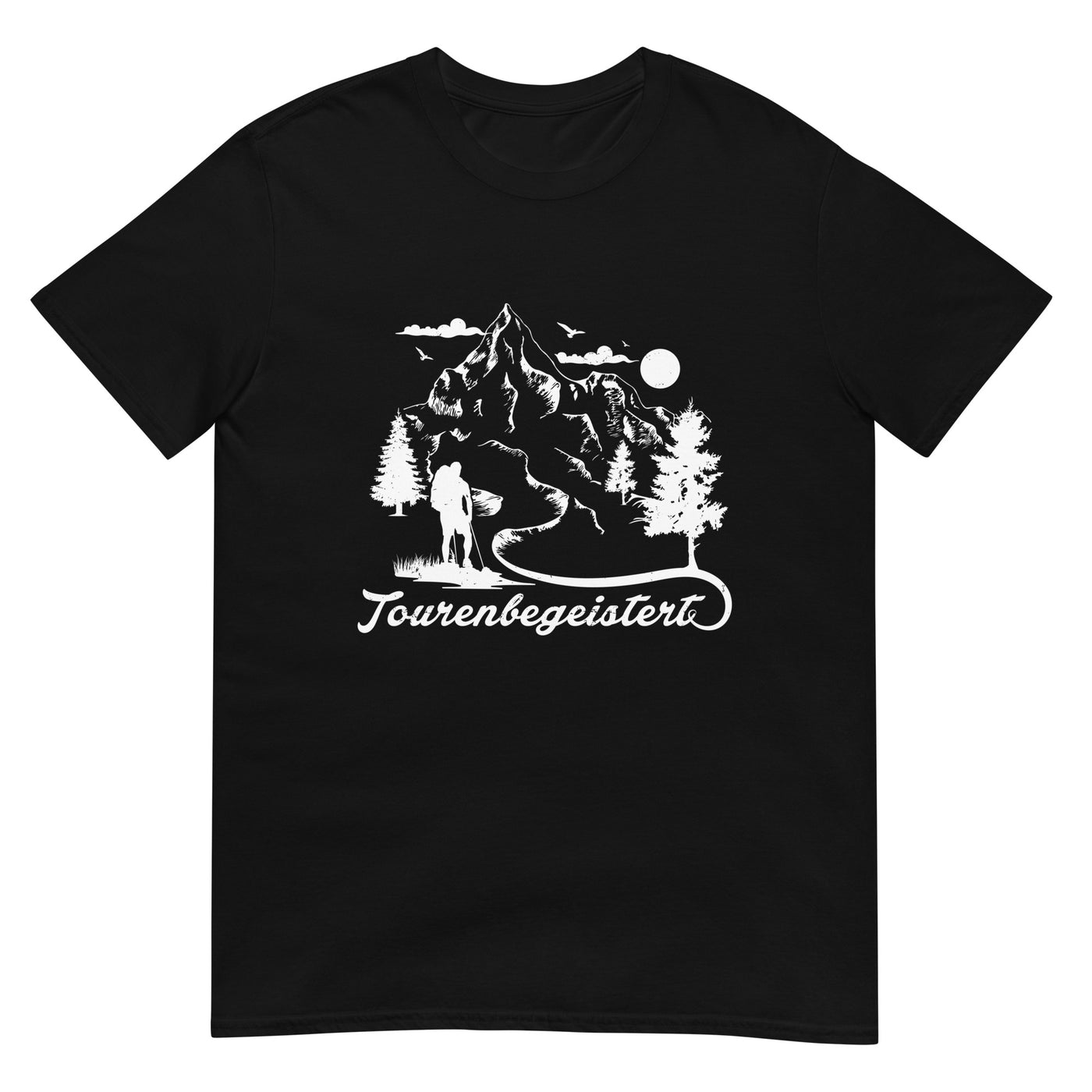 Tourenbegeistert - T-Shirt (Unisex) wandern xxx yyy zzz Black