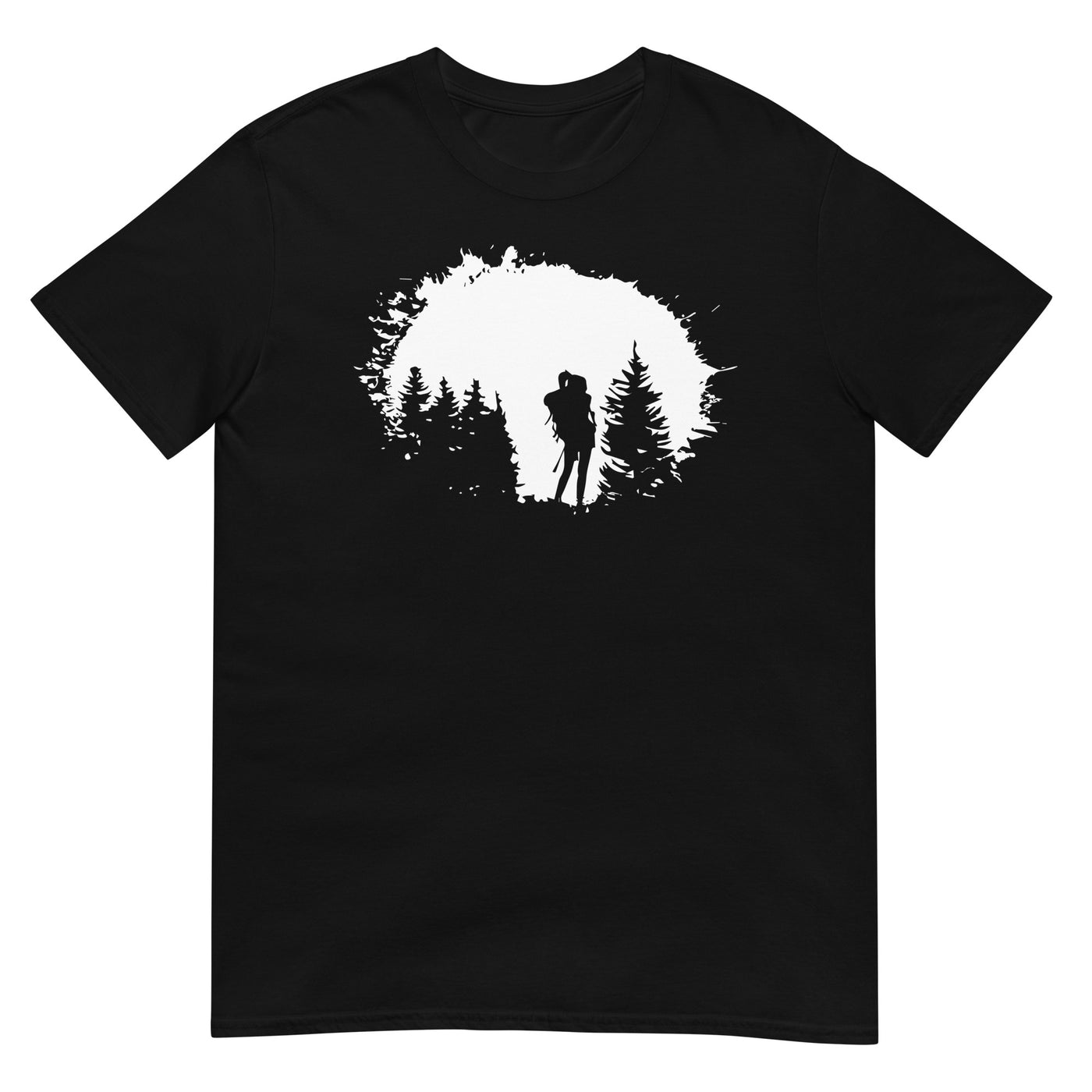 Bäume - Wandern - - T-Shirt (Unisex) wandern xxx yyy zzz Black