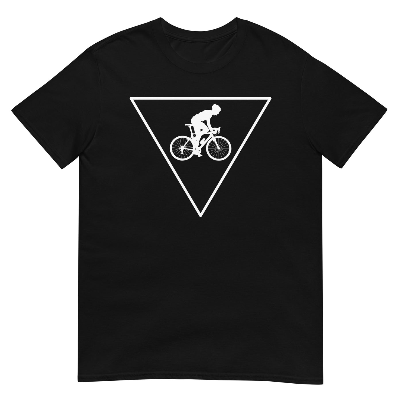 Dreieck und Radfahren - (F) - T-Shirt (Unisex) fahrrad xxx yyy zzz Black