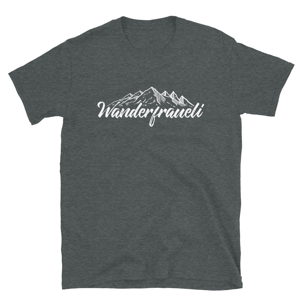 Wanderfraueli - T-Shirt (Unisex) wandern Dark Heather