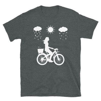 Alle Jahreszeiten Und Radfahren - T-Shirt (Unisex) fahrrad Dark Heather