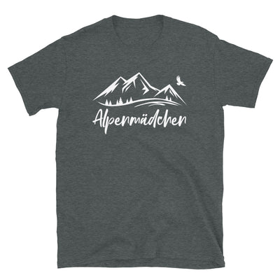 Alpenmadchen - T-Shirt (Unisex) berge Dark Heather