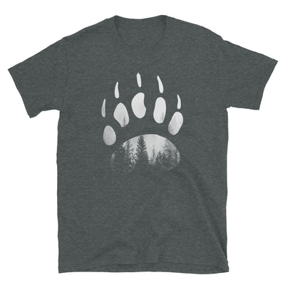 Bär - T-Shirt (Unisex) camping Dark Heather