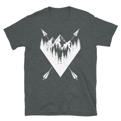 Bergführer - T-Shirt (Unisex) berge wandern Dark Heather