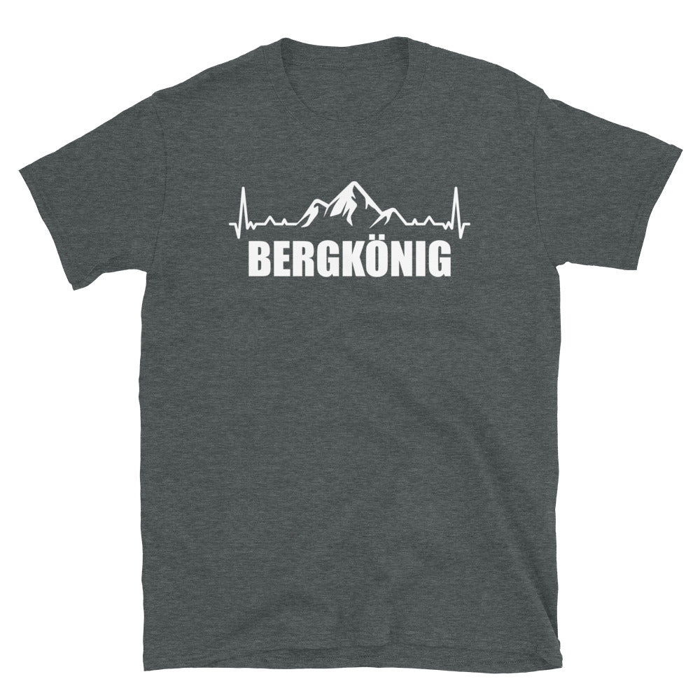 Bergkonig 1 - T-Shirt (Unisex) berge Dark Heather