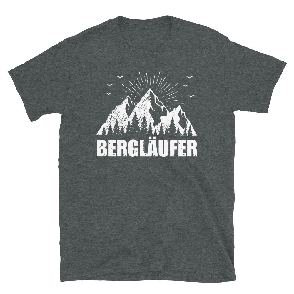 Berglaufer - T-Shirt (Unisex) berge Dark Heather