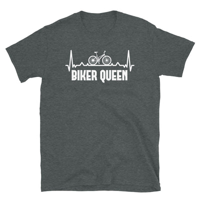 Biker Queen 1 - T-Shirt (Unisex) fahrrad Dark Heather