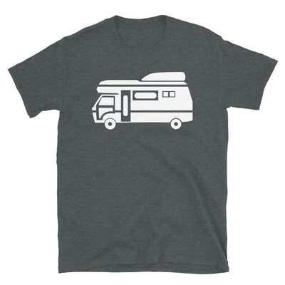 Campingwagen - T-Shirt (Unisex) camping Dark Heather