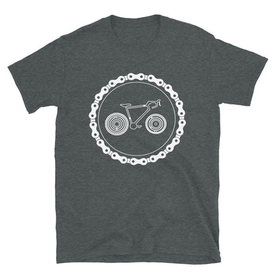Kettenkreis - Radfahren - T-Shirt (Unisex) fahrrad Dark Heather