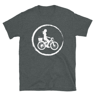 Kreis Und Radfahren - T-Shirt (Unisex) fahrrad Dark Heather