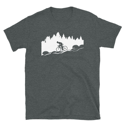 Radfahren - (14) - T-Shirt (Unisex) fahrrad Dark Heather