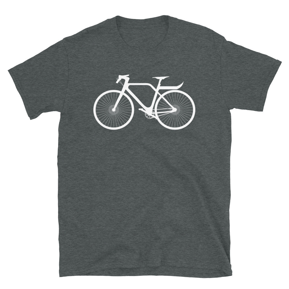 Radfahren - T-Shirt (Unisex) fahrrad Dark Heather