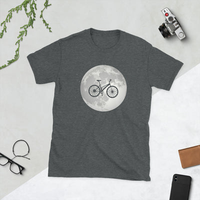 Vollmond - Radfahren - T-Shirt (Unisex) fahrrad Dark Heather