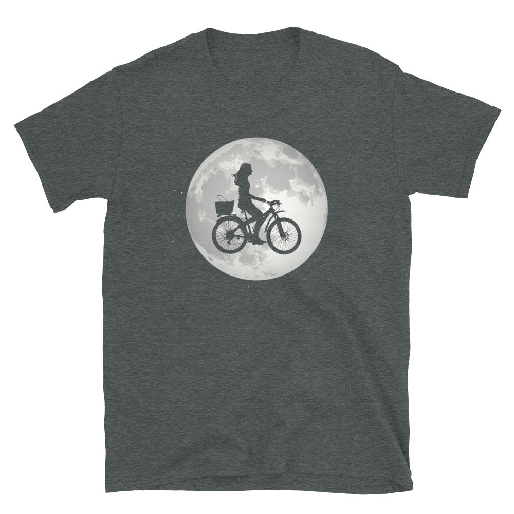 Vollmond – Radfahren Für Frauen - T-Shirt (Unisex) fahrrad Dark Heather