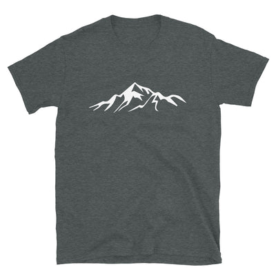 Gebirge - T-Shirt (Unisex) berge Dark Heather