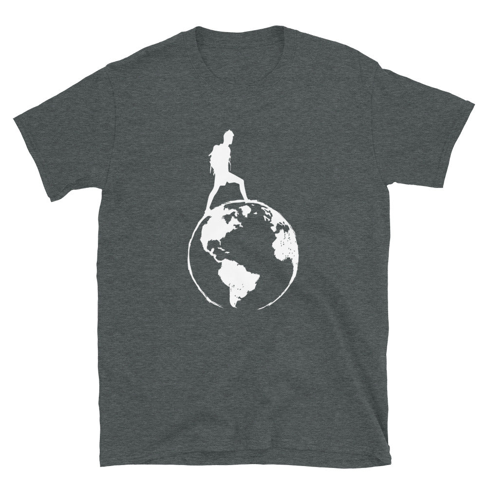 Globus - Wandern - T-Shirt (Unisex) wandern Dark Heather