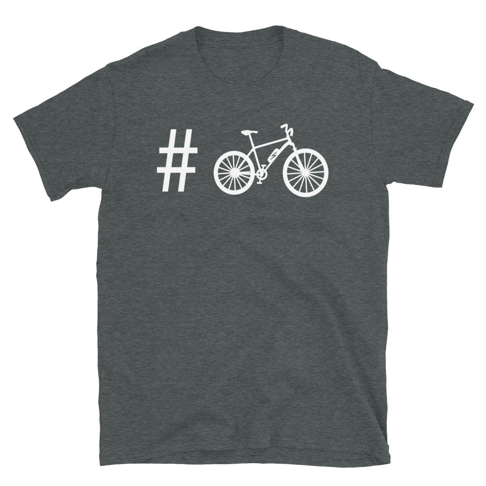 Hashtag - E-Bike - T-Shirt (Unisex) e-bike Dark Heather