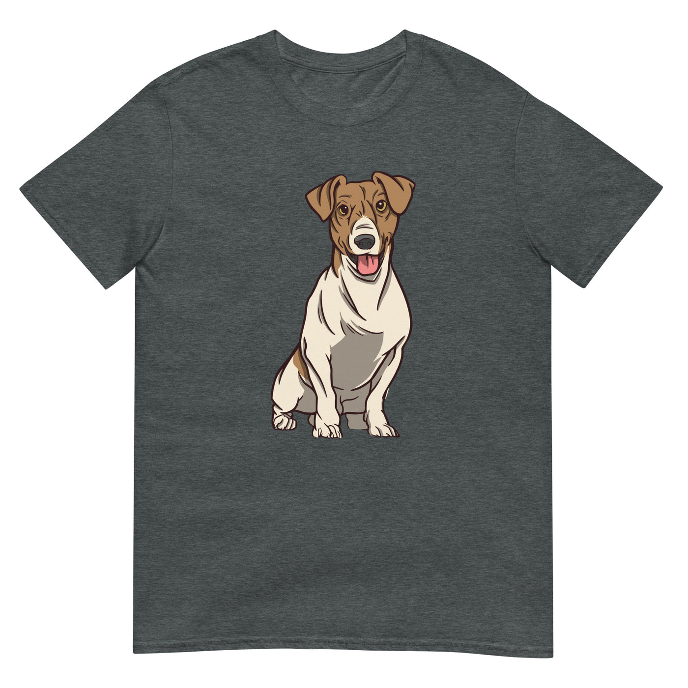 Jack Russell Terrier Hund sieht wunderschön aus - Herren T-Shirt Other_Niches xxx yyy zzz Dark Heather