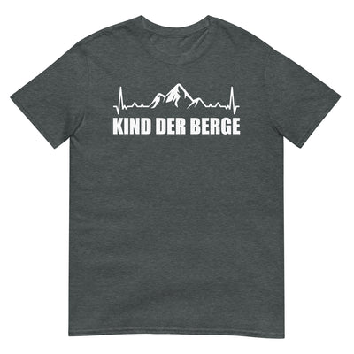 Kind Der Berge 1 - T-Shirt (Unisex) berge xxx yyy zzz Dark Heather