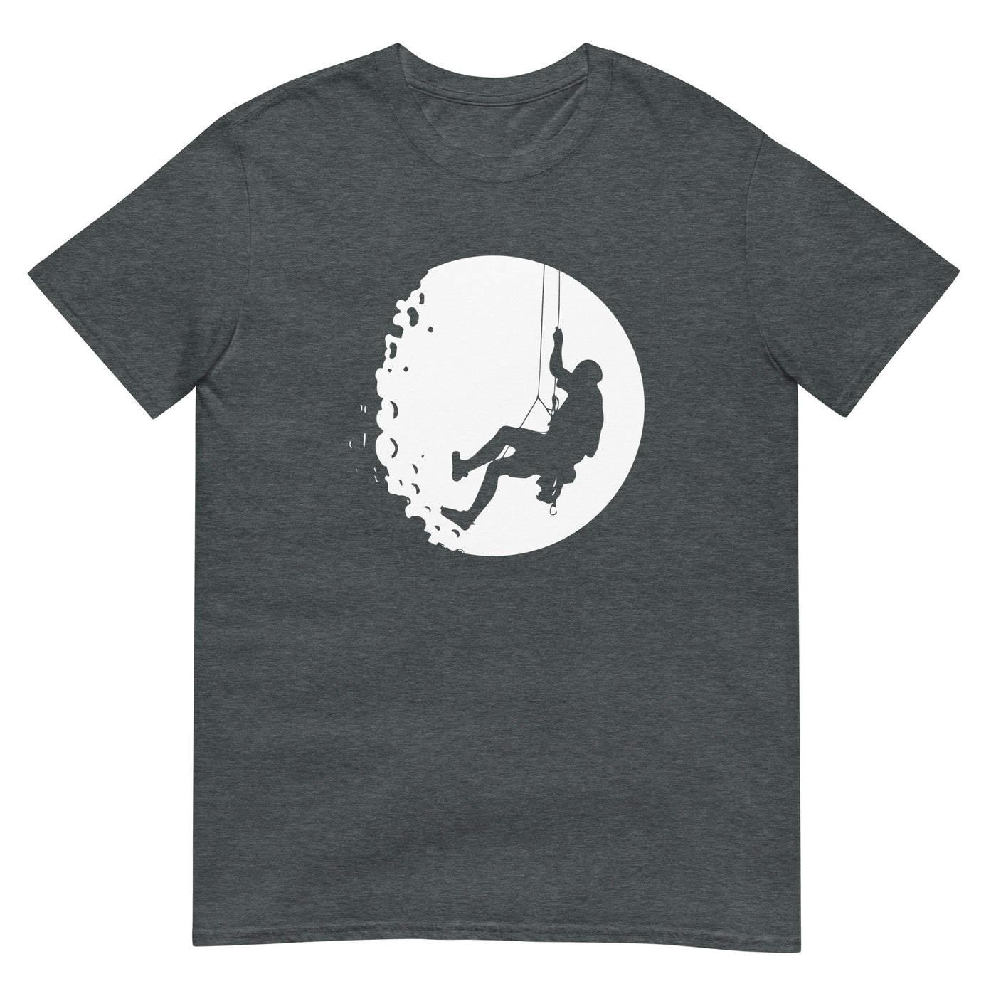 Moon - Klettern - T-Shirt (Unisex) klettern xxx yyy zzz Dark Heather