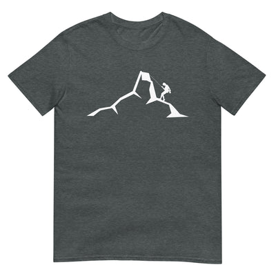 Berge - Klettern - T-Shirt (Unisex) klettern xxx yyy zzz Dark Heather