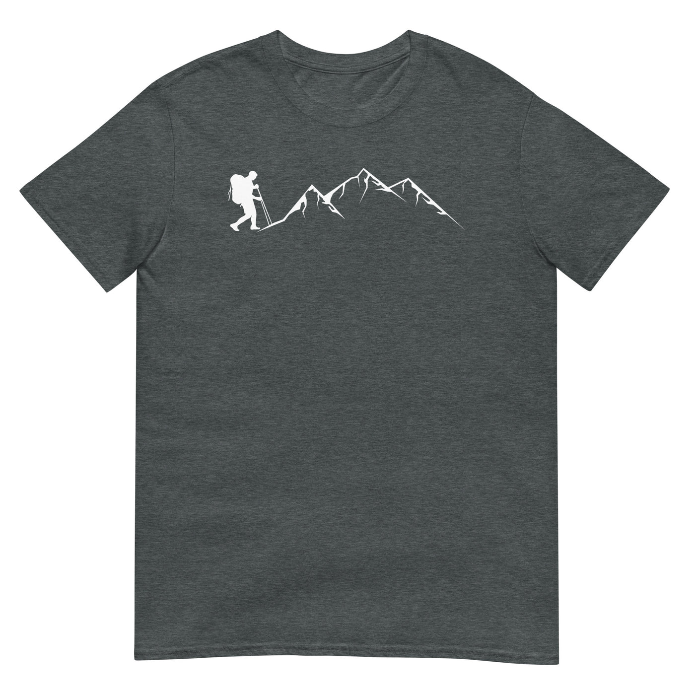 Berge - Wandern - T-Shirt (Unisex) wandern xxx yyy zzz Dark Heather