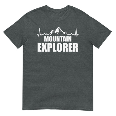 Berge Explorer 1 - T-Shirt (Unisex) berge xxx yyy zzz Dark Heather