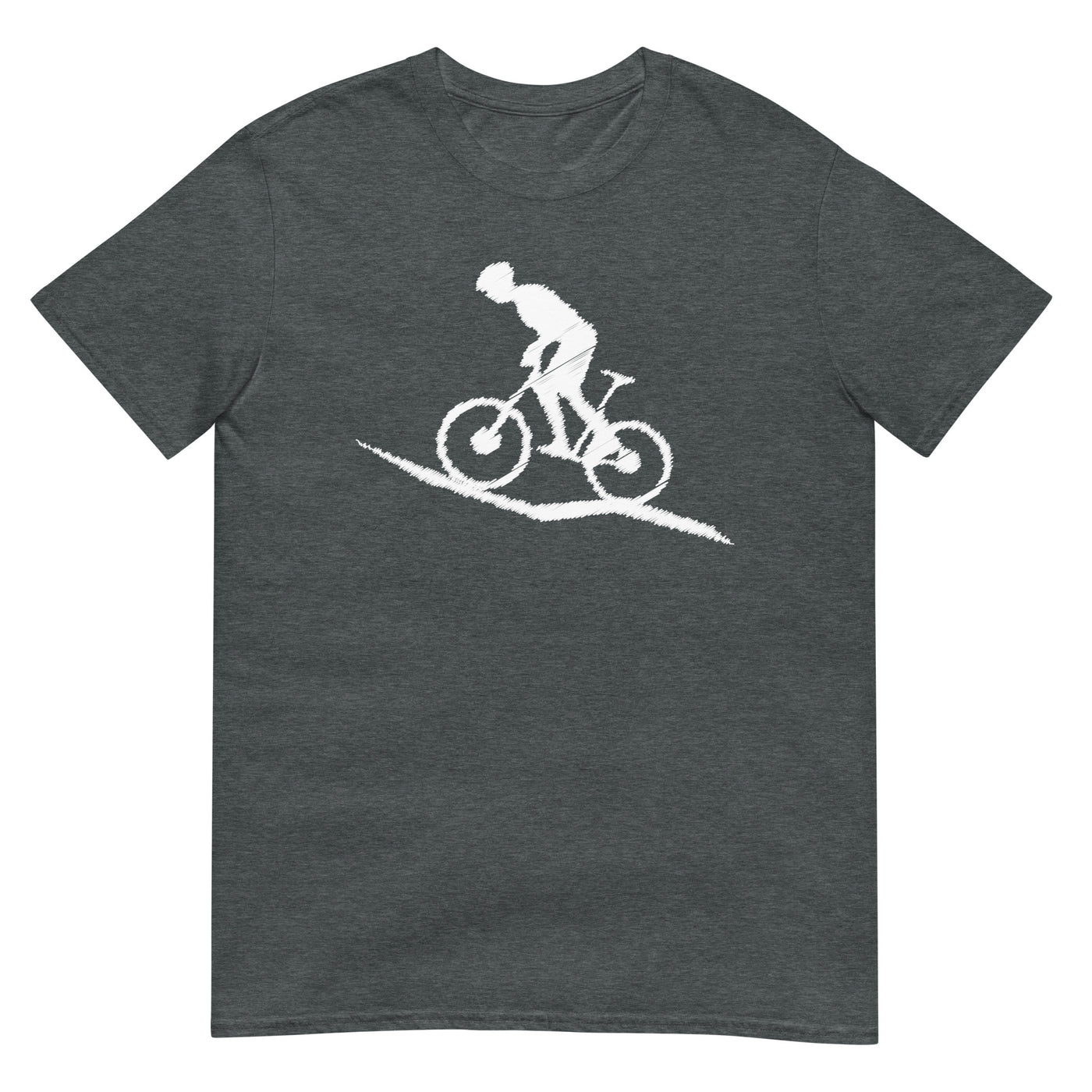 Mountainbike - (M) - T-Shirt (Unisex) xxx yyy zzz Dark Heather