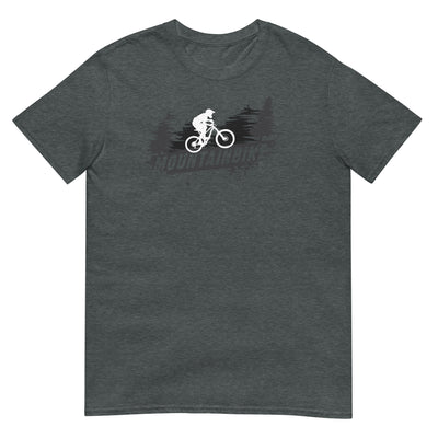 Mountainbike - (M) - T-Shirt (Unisex) xxx yyy zzz Dark Heather