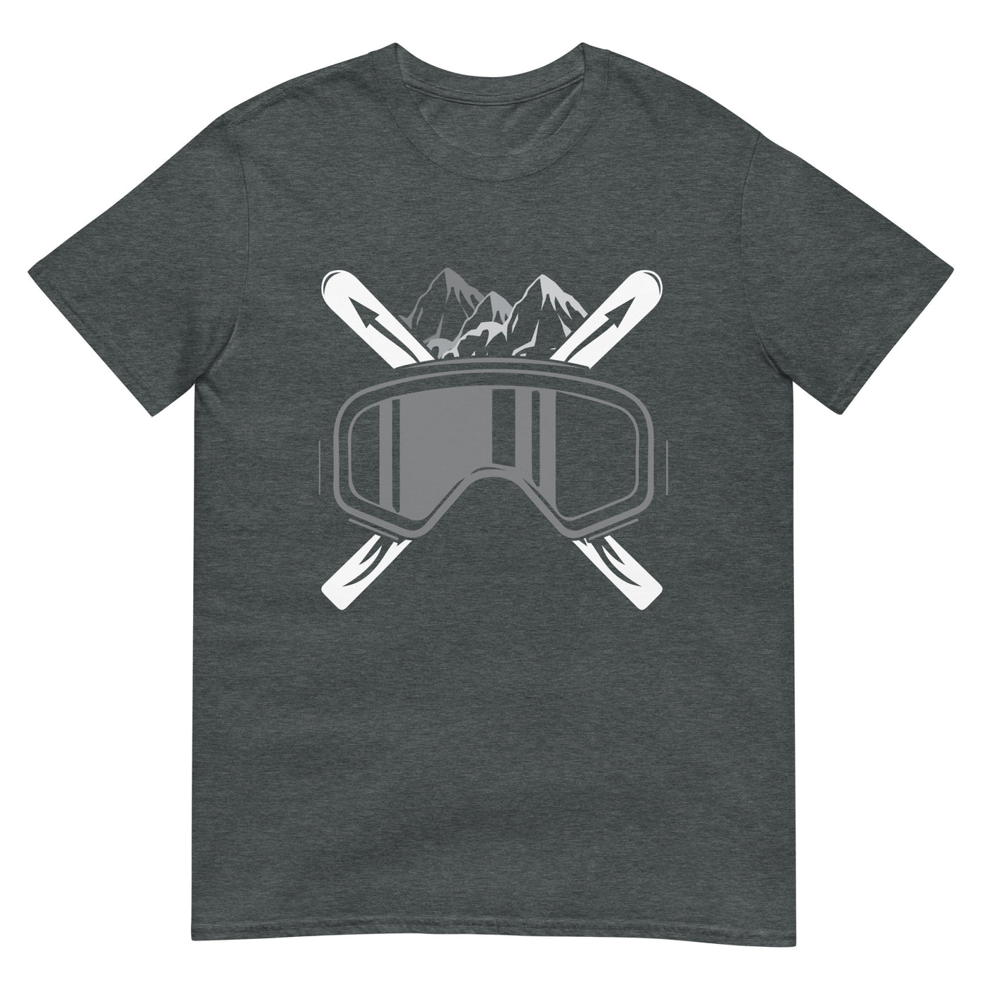 Schifoan - T-Shirt (Unisex) klettern ski xxx yyy zzz Dark Heather