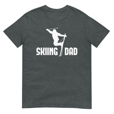 Skifahren Dad - T-Shirt (Unisex) klettern ski xxx yyy zzz Dark Heather