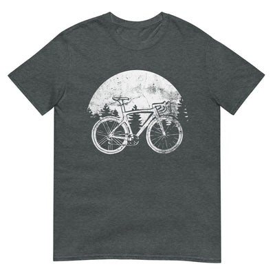 Sonne - Radfahren - - T-Shirt (Unisex) fahrrad xxx yyy zzz Dark Heather