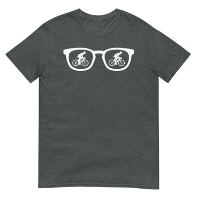 Sonnenbrille und Radfahren 1 - T-Shirt (Unisex) fahrrad xxx yyy zzz Dark Heather