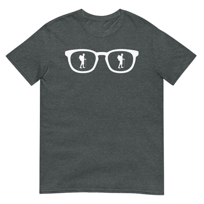 Sonnenbrille und Wandern - T-Shirt (Unisex) wandern xxx yyy zzz Dark Heather