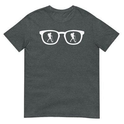 Sonnenbrille und Wandern 1 - T-Shirt (Unisex) wandern xxx yyy zzz Dark Heather