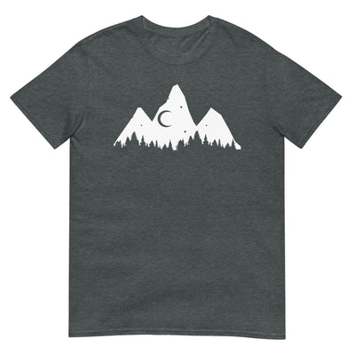 Baum - Berge - T-Shirt (Unisex) berge xxx yyy zzz Dark Heather