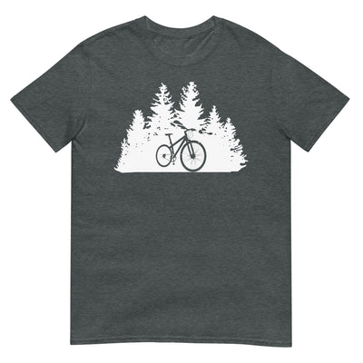 Bäume - Radfahren - T-Shirt (Unisex) fahrrad xxx yyy zzz Dark Heather