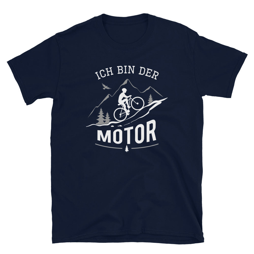 Ich Bin Der Motor - T-Shirt (Unisex) mountainbike Navy