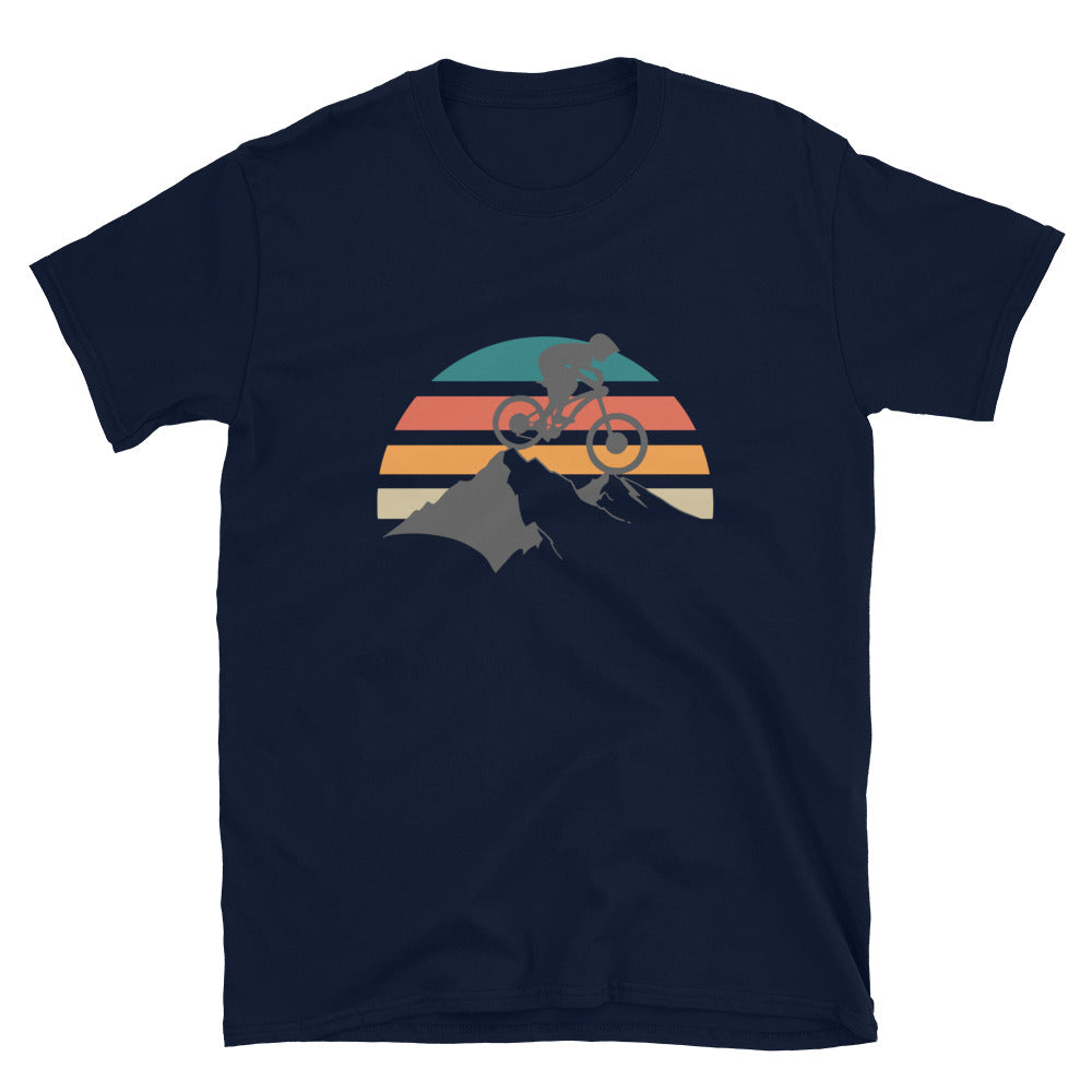 Mountainbike Vintage - T-Shirt (Unisex) mountainbike Navy