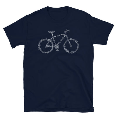 Fahrrad Kollektiv - T-Shirt (Unisex) fahrrad mountainbike Navy