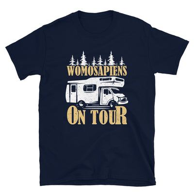 Womosapiens On Tour - T-Shirt (Unisex) camping Navy