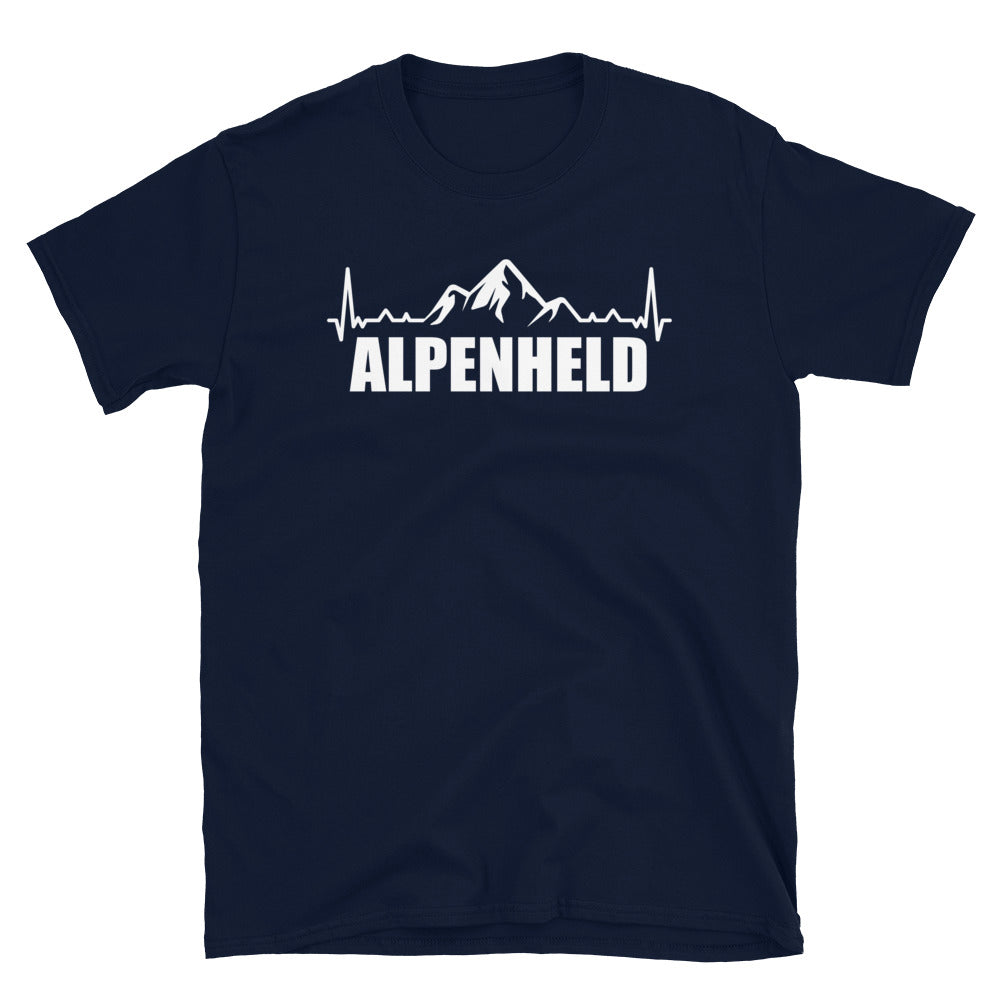 Alpenheld 1 - T-Shirt (Unisex) berge Navy