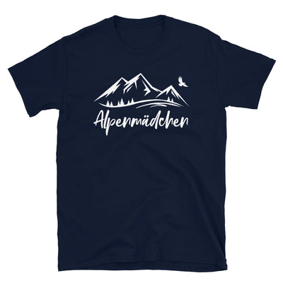 Alpenmadchen - T-Shirt (Unisex) berge Navy