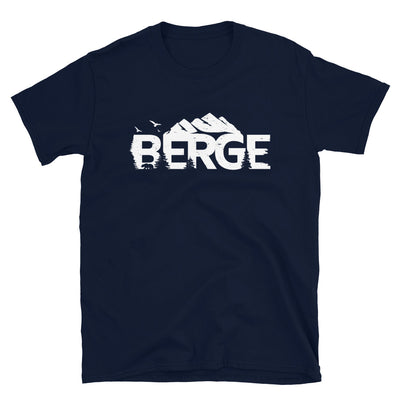 Berge - T-Shirt (Unisex) berge Navy