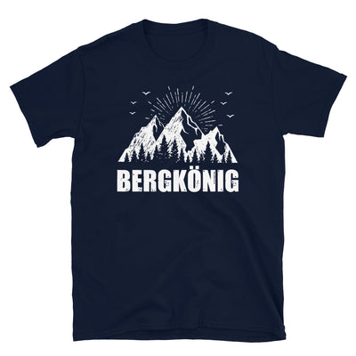 Bergkonig - T-Shirt (Unisex) berge Navy