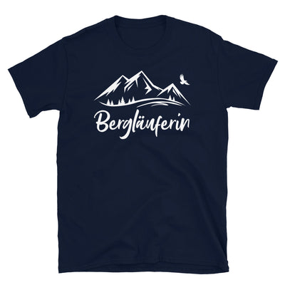 Berglanferin - T-Shirt (Unisex) berge Navy