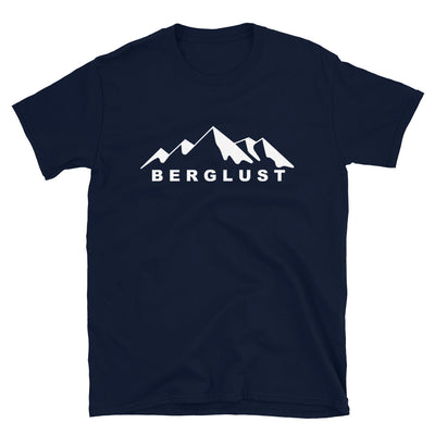 Berglust - T-Shirt (Unisex) berge Navy